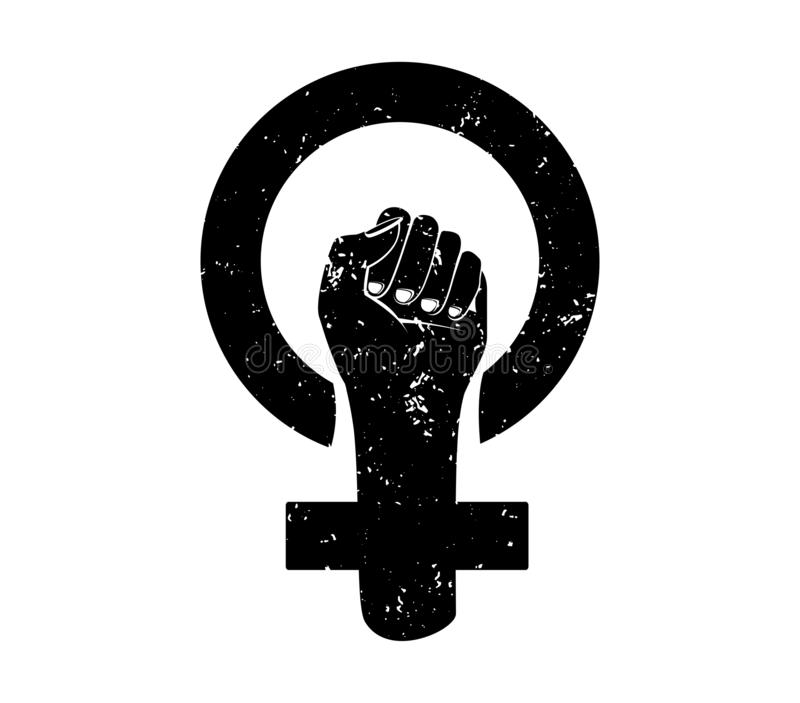 feminism-protest-symbol-grunge-texture-isolated-women-resist-black-white-vector-you-design-146474703